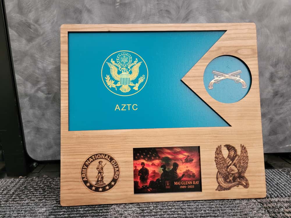 Military Guidon Plaque