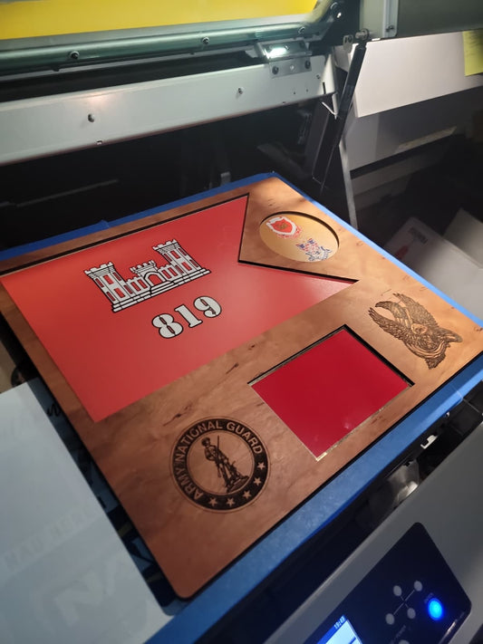 Military Guidon Plaque